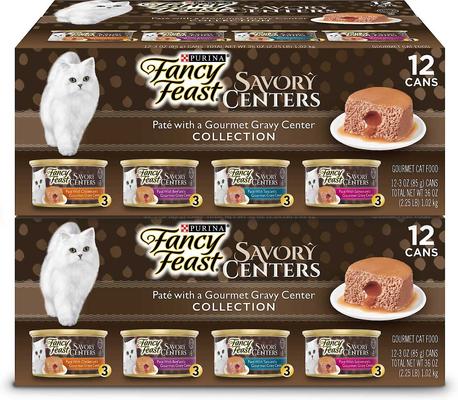 Show full view: Fancy Feast Savory Centers Canned Food + Purely Natural Treats Cat Treats slide 2 of 7