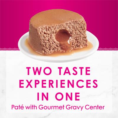 Show full view: Fancy Feast Savory Centers Salmon Canned Cat Food, 3-oz, case of 24 slide 4 of 10