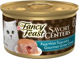 Fancy Feast Savory Centers Tuna Canned Cat Food, 3-oz, case of 24