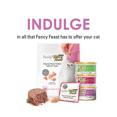 Show full view: Fancy Feast Savory Cravings Beef Flavor Limited Ingredient Soft Cat Treats, 3-oz box slide 8 of 13