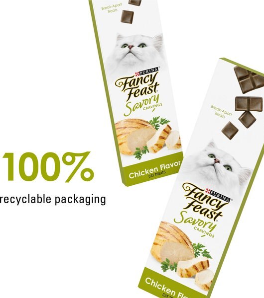 Fancy Feast Savory Cravings Chicken Flavor Soft Cat Treats
