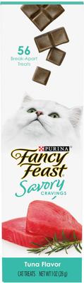 Show full view: Fancy Feast Savory Cravings Tuna Flavor Cat Treats, 1-oz box slide 1 of 11
