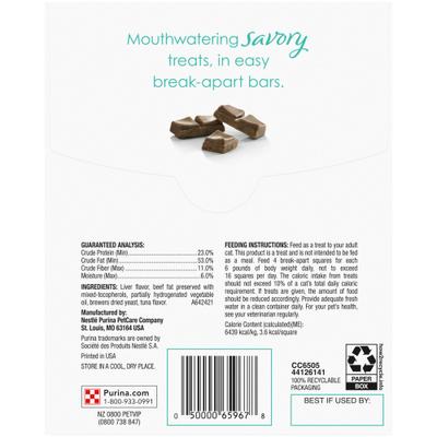 Show full view: Fancy Feast Savory Cravings Tuna Flavor Cat Treats, 3-oz box slide 3 of 12