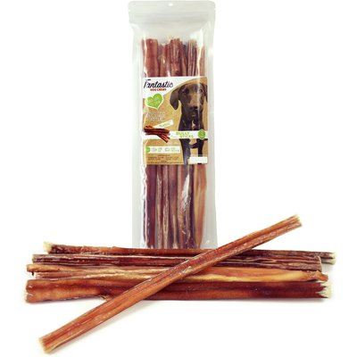Fantastic Dog Chews Fantastic Dog Chews 12" Bully Sticks Dog Chews, 8-oz bag