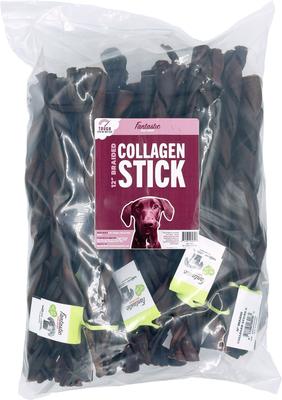 Show full view: Fantastic Dog Chews 12-inch Braided Collagen Bully Stick Dog Chew, 1 count slide 5 of 5
