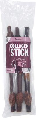 Show full view: Fantastic Dog Chews 12-inch Collagen Sticks with Triple Protein Dog Chews, 3 count slide 5 of 5