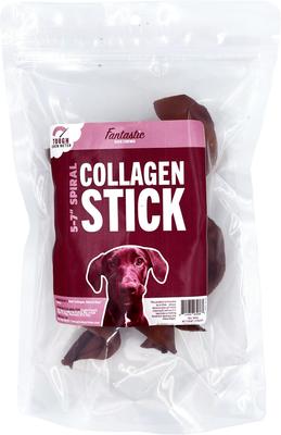Show full view: Fantastic Dog Chews 5 to 7-inch Collagen Spiral Dog Chew, 3 count slide 5 of 5