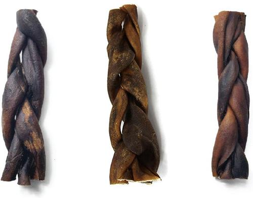 Show full view: Fantastic Dog Chews 6-inch Braided Collagen Dog Chew, 3 count slide 3 of 4
