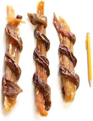 Show full view: Fantastic Dog Chews 9 to 12-inch Beef Combo Strap Dog Chew slide 4 of 6