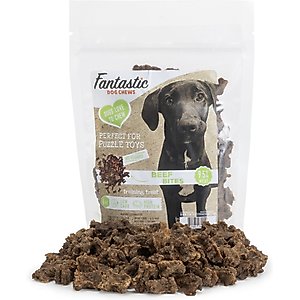 Fantastic Dog Chews 95% Beef Bites Dog Treats, 6-oz bag