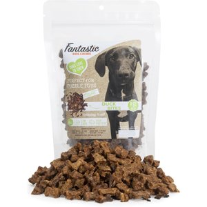 Fantastic Dog Chews 95% Duck Bites Dog Treats, 6-oz bag
