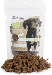 Fantastic Dog Chews 95% Rabbit Bites Dog Treats, 6-oz bag