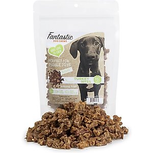 Fantastic Dog Chews 95% Turkey Bites Dog Treats, 6-oz bag