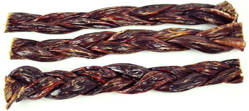 Show full view: Fantastic Dog Chews Braided Gullets Grain-Free Dog Treats, 6-in, 4 count slide 4 of 4