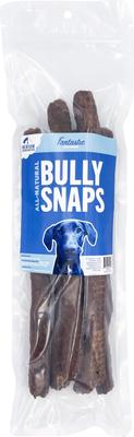 Show full view: Fantastic Dog Chews Bully Snaps 10-inch Beef Flavor Dog Treats, 6 count slide 5 of 5
