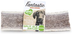 Fantastic Dog Chews Split Elk Antler Dog Treat, Medium