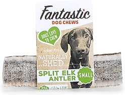 Fantastic Dog Chews Split Elk Antler Dog Treat, Small
