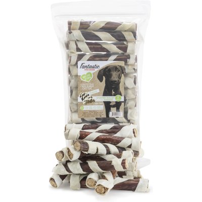 Fantastic Dog Chews Fantastic Dog Chews Stuffed Gullets with Rawhide Dog Treats, 25 count, 6-in