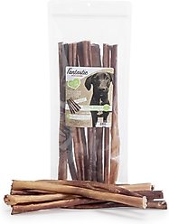 Fantastic Dog Chews Thick Bully Sticks Grain-Free Dog Treats, 12-in, 16-oz bag