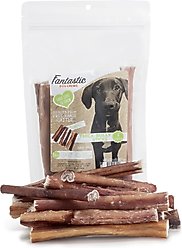 Fantastic Dog Chews Thick Bully Sticks Grain-Free Dog Treats, 6-in, 16-oz bag