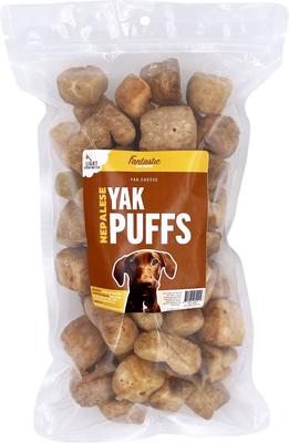 Show full view: Fantastic Dog Chews Yak Cheese Puffs Dog Treats, 50 count slide 5 of 5