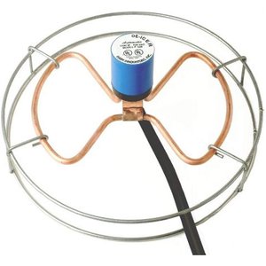 Farm Innovators Submergible Plastic Stock Tank De-Icer & Attached Guard, 1500-Watt