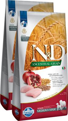 FARMINA N&D Ancestral Grain Chicken & Pomegranate Medium & Maxi