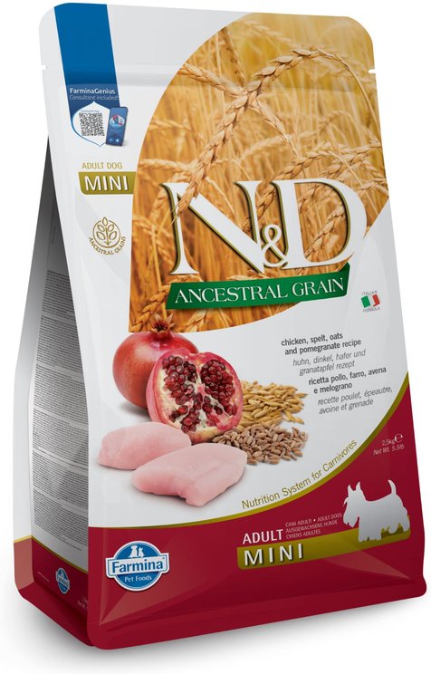 Farmina N&D Quinoa Canine Adult Weight Management Lamb, Broccoli & Asparagus Dry Dog Food