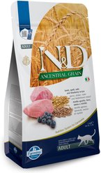 Farmina Natural & Delicious Lamb & Ancestral Low-Grain Formula Dry Cat Food, 3.3-lb bag