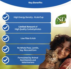 Farmina N&D Prime Lamb & Blueberry Recipe Adult Cat Dry Food, 3.3-lb bag slide 2 of 8