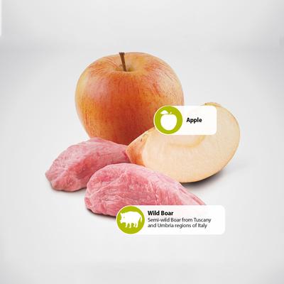 Show full view: Farmina Natural & Delicious Prime Boar & Apple Canned Dog Food, 10-oz can, case of 6 slide 7 of 11