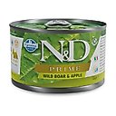 Farmina Natural & Delicious Prime Boar & Apple Canned Dog Food, 4.9-oz can, case of 6