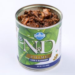 Farmina Natural & Delicious Prime Lamb & Blueberry Canned Dog Food, 10-oz can, case of 6 slide 2 of 9