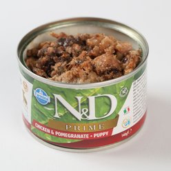 Farmina Natural & Delicious Puppy Prime Chicken & Pomegranate Canned Dog Food, 4.9-oz can, case of 6 slide 2 of 9