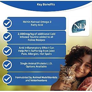 Farmina N&D Ocean Herring & Orange Adult Grain-Free Dry Cat Food, 3.3-lb bag