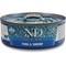 Show in main carousel: Farmina N&D Ocean Tuna & Shrimp Grain-Free Wet Cat Food, 2.46-oz can, case of 6 slide 1 of 11