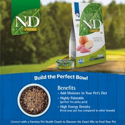Farmina N&D Prime Boar & Apple Grain-Free Wet Cat Food, 2.46-oz can, case of 6 slide 2 of 8