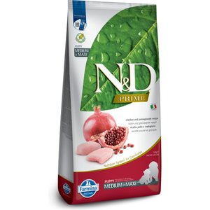 FARMINA N&D Prime Chicken & Pomegranate Medium & Maxi Puppy Grain