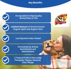 Farmina N&D Tropical Selection Lamb Adult Medium & Maxi Dry Dog Food, 22-lb bag slide 2 of 9