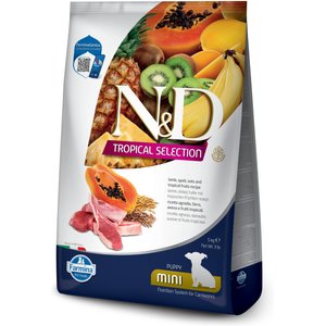 Farmina N&D Tropical Selection Lamb Puppy Mini Dry Dog Food, 11-lb bag