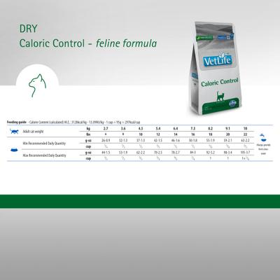 Show full view: Farmina Vet Life Caloric Control Feline Dry Cat Food, 4.4-lb bag slide 7 of 10