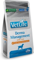 Farmina Vet Life Derma Man Fish Canine Dry Dog Food, 4.4-lb bag
