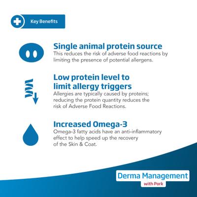 Show full view: Farmina Vet Life Derma Management Pork Canine Wet Dog Food, 10.58-oz can, case of 6 slide 4 of 9