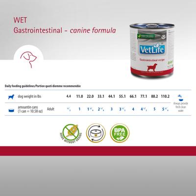 Show full view: Farmina Vet Life Gastrointestinal Recipe Wet Dog Food, 10.6-oz can, case of 6 slide 7 of 10