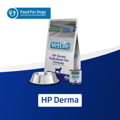 Show full view: Farmina Vet Life Hydrolyzed Protein Derma Canine Wet Dog Food, 10.58-oz can, case of 6 slide 7 of 8