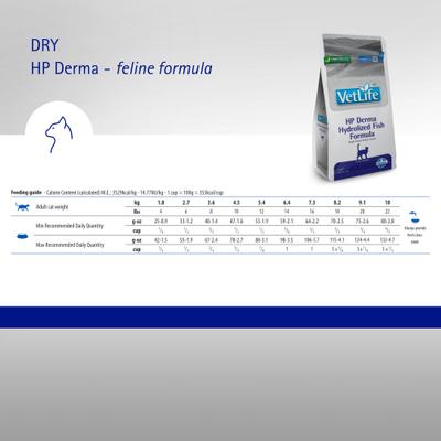Show full view: Farmina Vet Life Hydrolyzed Protein Derma Feline Dry Cat Food, 11-lb bag slide 7 of 11