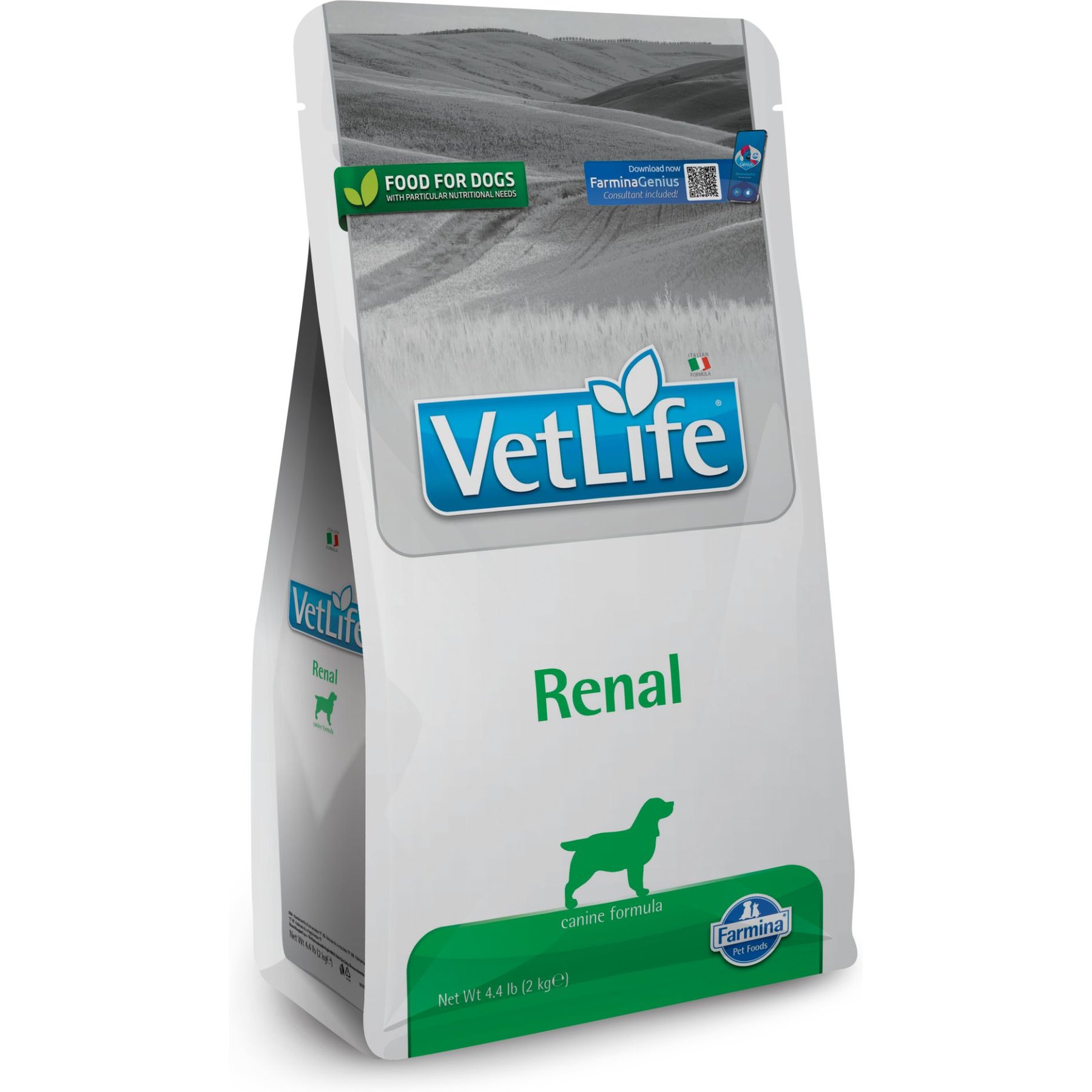 Farmina Vet Life Renal Canine Dry Dog Food, 26.5-lb bag