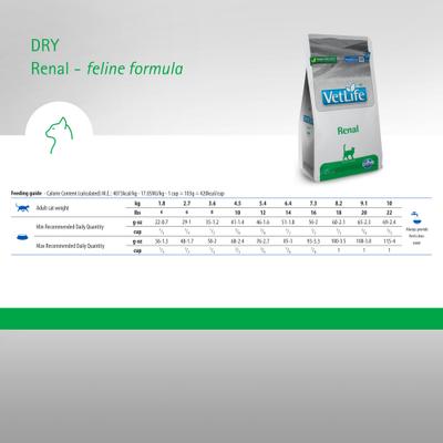 Show full view: Farmina Vet Life Renal Feline Dry Cat Food, 4.4-lb bag slide 7 of 11
