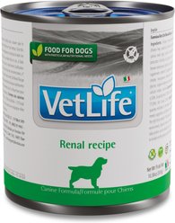 Farmina Vet Life Renal Recipe Wet Dog Food, 10.6-oz can, case of 6