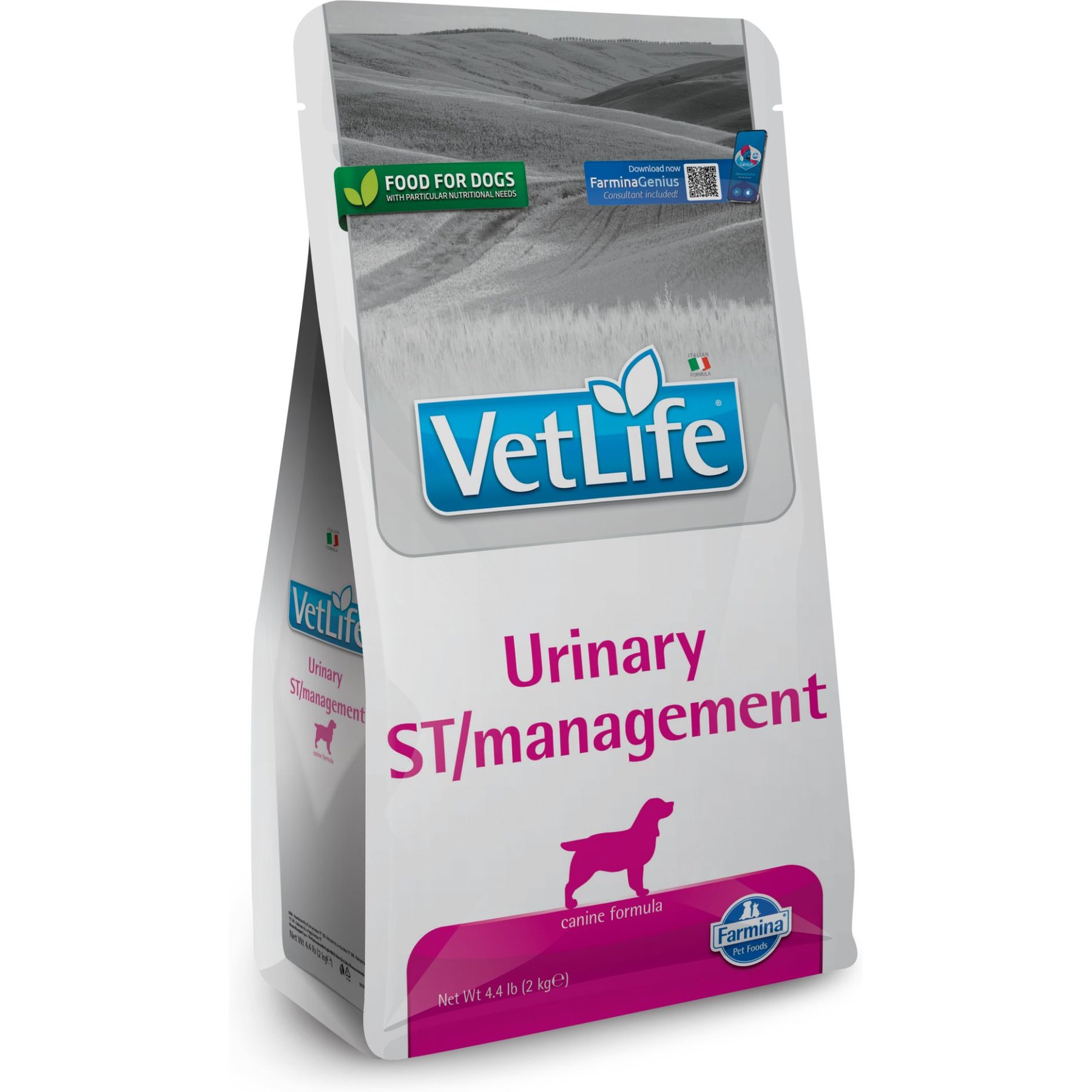 Farmina Vet Life Urinary ST Management Canine Dry Dog Food, 26.5-lb bag